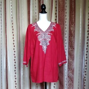 Charter Club Linen Tunic